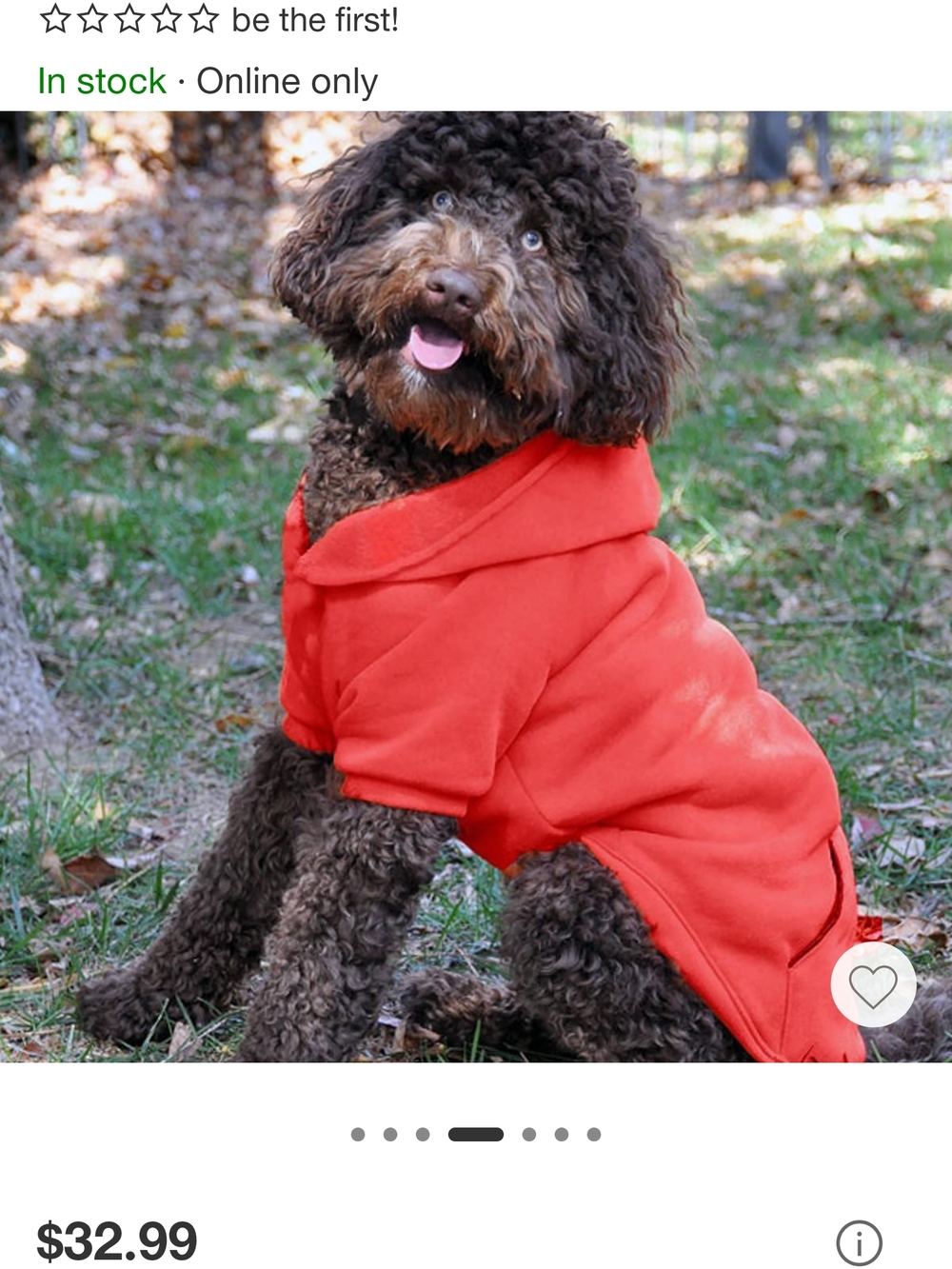 Premium Red Dog Hoodie with Hooded Neck